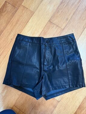 Fashion Nova Faux Leather shorts